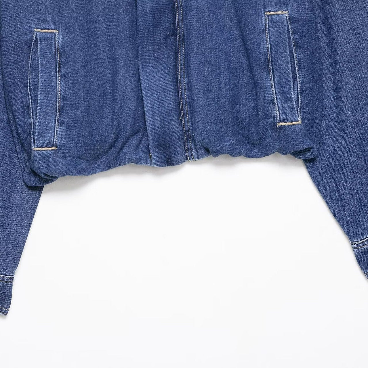 Women's Early Autumn Casual Denim Jacket - All Match Blue Jean Coat